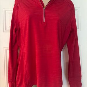 Kirkland Signature Activewear 1/4 Zip Pullover - Size Large (Fits Like Medium)